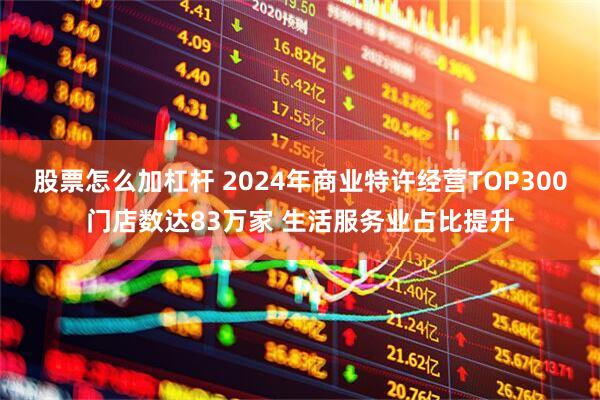 股票怎么加杠杆 2024年商业特许经营TOP300门店数达83万家 生活服务业占比提升